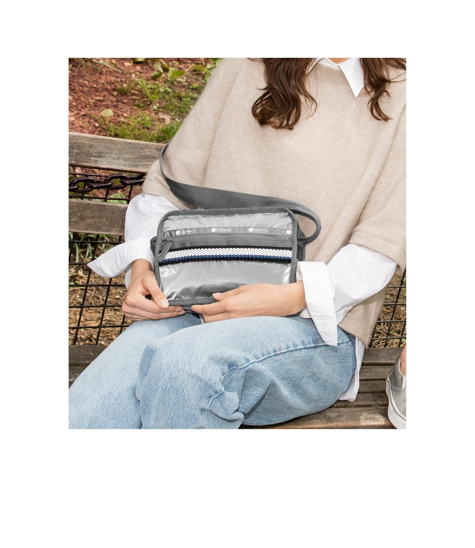 LeSportsac Striped Cube Crossbody Handbags LeSportsac Striped Cube Crossbody Handbags