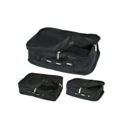 LeSportsac Voyage Packing Cubes Black Bags 5 LeSportsac Voyage Packing Cubes Black Bags