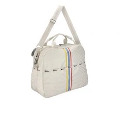 LeSportsac AEC Striped Tennis Bag Totes