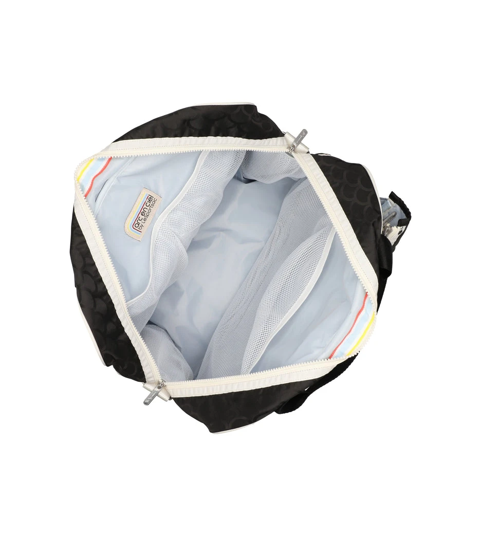 LeSportsac AEC Striped Tennis Bag 9 LeSportsac AEC Striped Tennis Bag