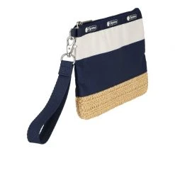 LeSportsac New Arrivals Large Raffia Pouch