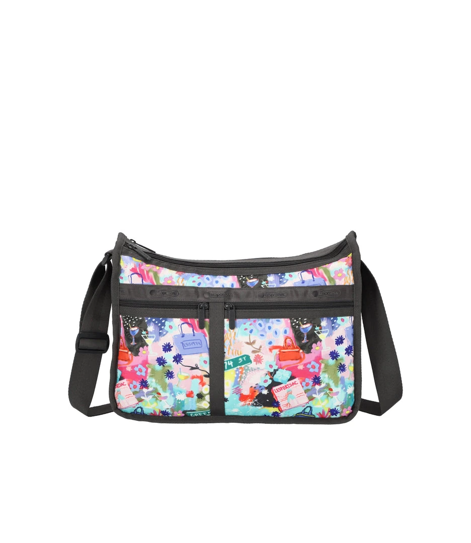 LeSportsac Exclusive! Painterly Spring Deluxe Everyday Bag 3 LeSportsac Exclusive! Painterly Spring Deluxe Everyday Bag